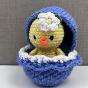 Überraschungsei mit Küken häkeln – PDF Häkelanleitung Ostern Amigurumi Deutsch