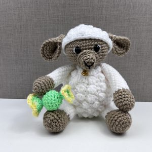 Häkelanleitung Lamm mit Bonbon Amigurumi PDF