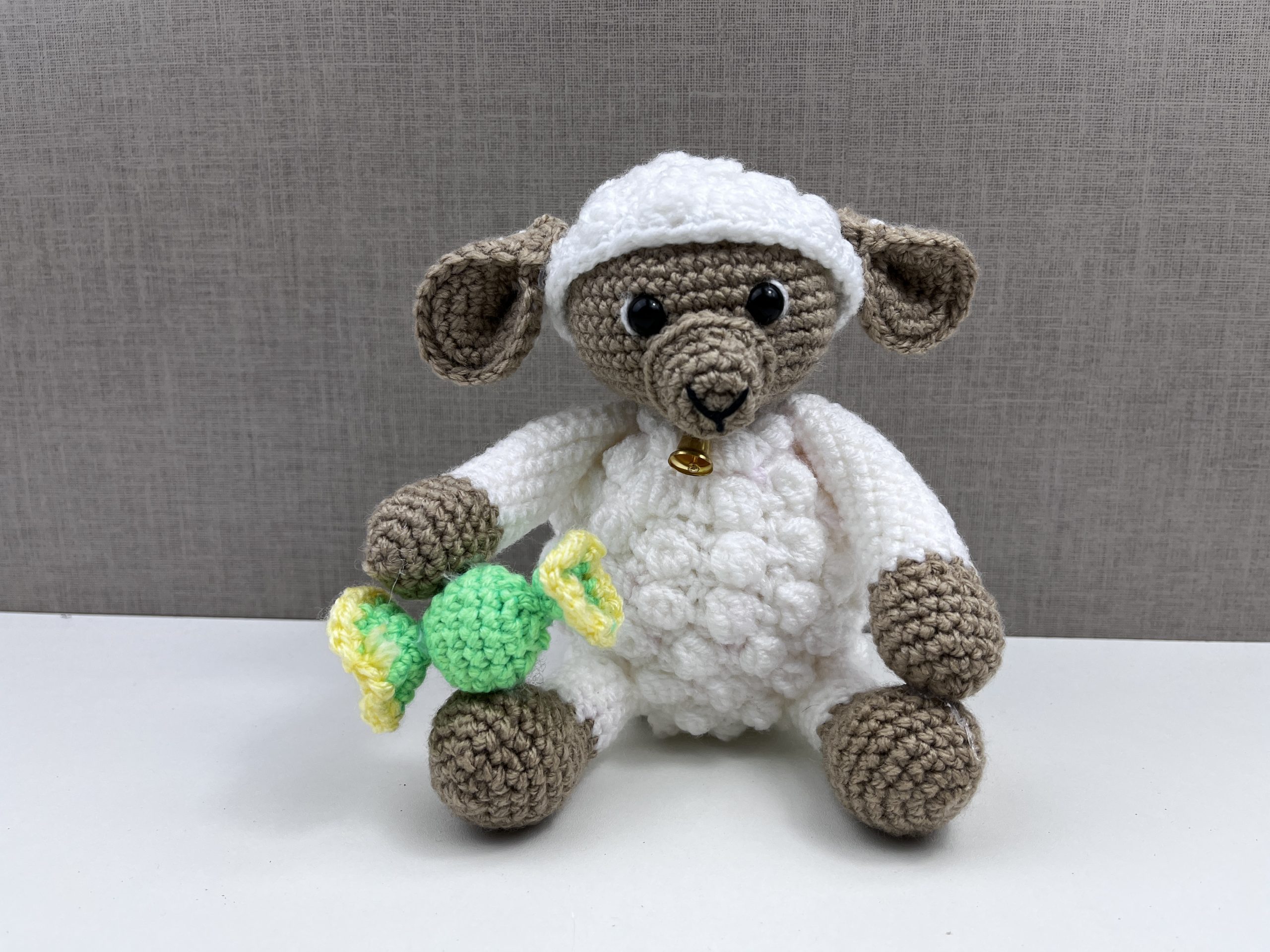 Häkelanleitung Lamm mit Bonbon Amigurumi PDF