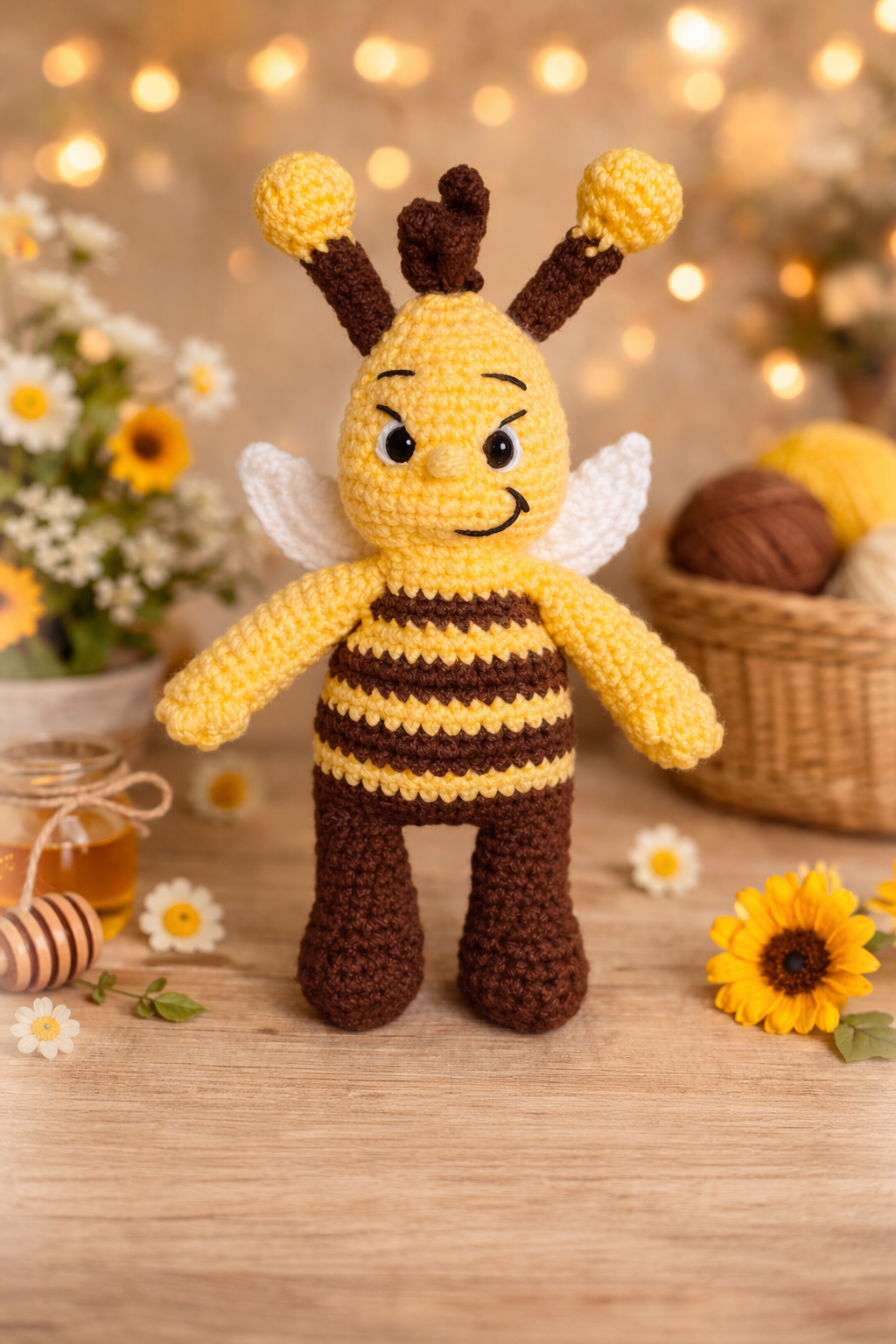Amigurumi Biene häkeln – Häkelanleitung PDF